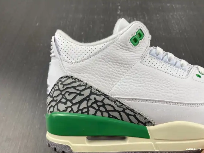 One Kick Jordan CK9246-136 Green 3 Lucky (W) Retro 0603